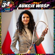 Rakieta do squasha Wojewody Dolnośląskiej Anny Żabskiej