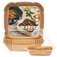 300x Wkład AIR FRYER papierowy XXL 20-24-28,9 cm papier wkłady papierowe