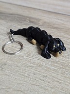 Breloczek Coonhound 3d - Seria Psów Brelok Druk3d fidget Keychain