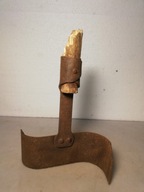 Stary kuty siekacz do buraków itp. - Kowalstwo zabytkowe