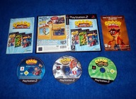 CRASH BANDICOOT ACTION PACK TWINSANITY NITRO KART TAG TEAM RACING PS2 3xANG