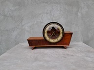 Unikatowy Stary zegar w stylu art deco JUBA -1950-1960 rok