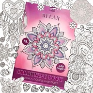 KOLOROWANKA ANTYSTRESOWA dla Dorosłych MANDALA ROŚLINY ZWIERZĘTA 240 Stron