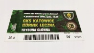 bilet GKS KATOWICE - GÓRNIK Łęczna 04.10.2008