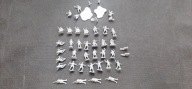 Mini Żołnierzyki z PRL - Figurki 1:72 Piechota radziecka I wojna światowa