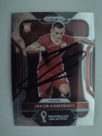 Karta panini prizm autograf Polska Jakub Kamiński World Cup Qatar 2022