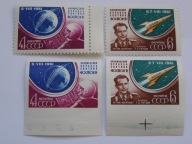 ZSRR - Lot Titowa w Kosmos - Mi. 2521-22 A + B **