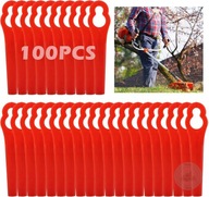 NOŻE DO PODKASZARKI NOŻYKI TNĄCE OSTRZA 100 SZTUK SUPER WYTRZYMAŁE