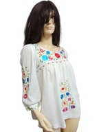 eci new york BLUZKA haftowana folk boho 40