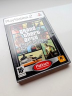 *** GTA GRAND THEFT AUTO SAN ANDREAS PLAYSTATION 2 PS2 3xA ***