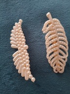 Spinka MINI błyszcząca perły plastikowe KSIĘŻNICZKA VINTAGE ELEGANCKA