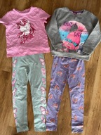 Ubranka r 122 dla dziewczynki