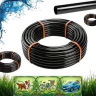 RURA MONTAŻOWA PE fi 25 mm 50 M BEZ OTWORÓW PRZEWÓD SYSTEM NAWADNIANIA WĄŻ
