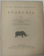 STARUNIA 8 Plejstoceńskie Jezioro pod Jasłem - Szafer i B. Jaros 1935 JASŁO