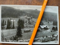 Szklarska Poręba dawne schronisko Świeradów pociąg ET89 PKP Auto Jakuszyce