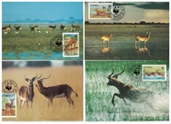 5-GK53- Zambia,1987- Ssaki, Antylopy