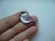 PIN PRZYPINKA BROSZKA PTAK PTASZEK