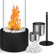 BIOKOMINEK WOLNOSTOJĄCY BIO KOMINEK DO DOMU NA TARAS OGRODOWY EKO STOJĄCY