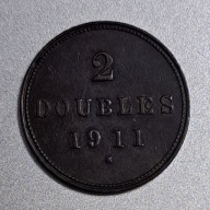 Guernsey 2 double 1911r. BCM