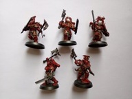 Warhammer 40K CHAOS WORLD EATERS KHORNE BERSERKERS KONWERSJE