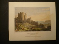 Penrice Castle, oryg. 1838 + akwarela