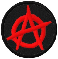 Termo Naszywka Anarchia Anarchy Haftowana Naprasowanka Termonaszywka