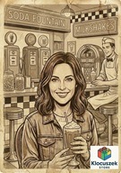 Plakat A3 z Twojego Zdjęcia Styl VINTAGE A3 - Prezent Walentynki