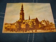 CZĘSTOCHOWA JASNA GÓRA / AKWARELA JERZY PAWŁOWSKI