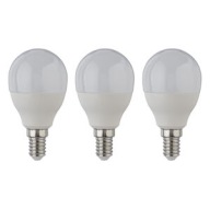 LIVARNO HOME Żarówka LED kropla 6W E14 3 szt