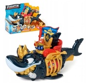 MAGIC BOX PIRATIX ZESTAW KING SHARK GOLDEN TEETH ZŁOTY REKIN Z KLATKĄ