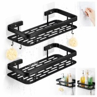 PÓŁKA POD PRYSZNIC ŁAZIENKOWA WISZĄCA ORGANIZER NA KOSMETYKI SAMOPRZYLEPNA