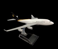 Model samolotu Boeing 747 B7474-400F UPS 1:400