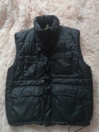 Czarny męski bezrękawnik M