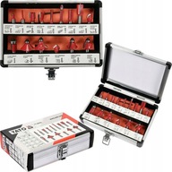 FREZY DO DREWNA TRZPIENIOWE 8mm ZESTAW 15 SZT YATO