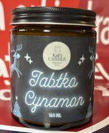 Świeca Sojowa Jabłko i Cynamon GOK Luzino