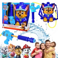 PISTOLET PSIKAWKA NA WODĘ DUŻY WIELKANOC SIKAWKA POMPKA PLECAK PSI PATROL