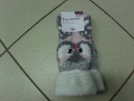 Skarpety ciepłe zimowe dziewczęce, rozm. 31-34