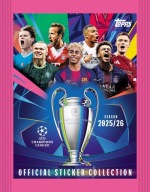 NAKLEJKI UEFA CHAMPIONS LEAGUE STICKER 2025/2026 SASZETKA