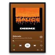 Plakat z ramą 30x40cm Eldorado – Bedoes rap muzyka | Pomysł na Prezent