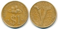 Malezja 1 Ringgit - 1992r ... Monety