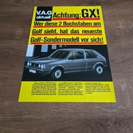 VW Volkswagen Golf I Mk 1 Golf GX 1983