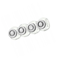 PUDEŁKO ORGANIZER SŁOIK SŁOICZEK POJEMNIK NA PRZYPRAWY ZESTAW 4 SZT