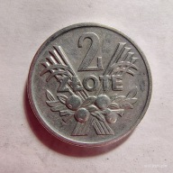 2 zł. jagody rok 1960 rok piękna moneta.