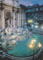 WŁOCHY - RZYM - FONTANNA DI TREVI - UNESCO