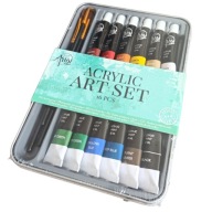 Zestaw farb akrylowych 12 kolorów x 12 ml – Creative Artist