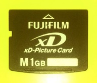 xD - Picture Card 1 GB >> F U J I F I L M >> Made in JAPAN