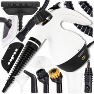 MYJKA PAROWA MOP PAROWY ręczny CZYŚCIK do okien fug tapicerki ZESTAW 1500W