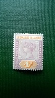 Leeward Islands * 4d QV kolonie angielskie brytyjskie