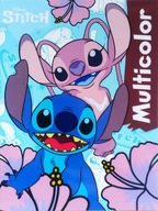 KOLOROWANKA A4 z Wzorcami DISNEY STITCH