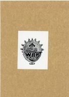 JAN HASSO- AGOPSOWICZ EX LIBRIS WBP NOWY SĄCZ